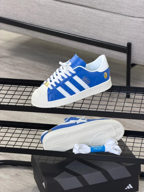 Adidas Superstar x BAPE Royal Blue
