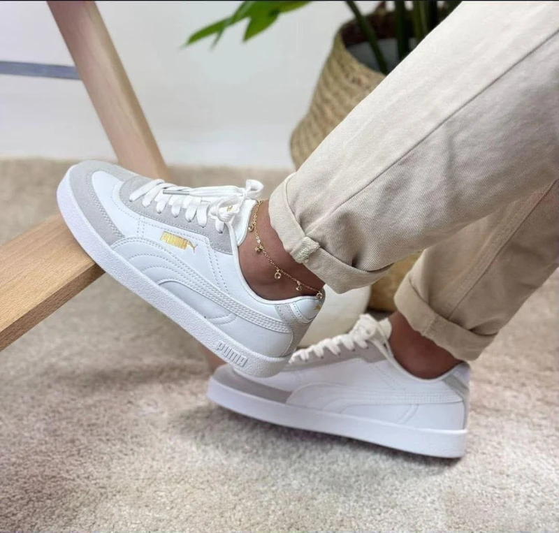 Puma Club II Era White Vapor Gray Gold