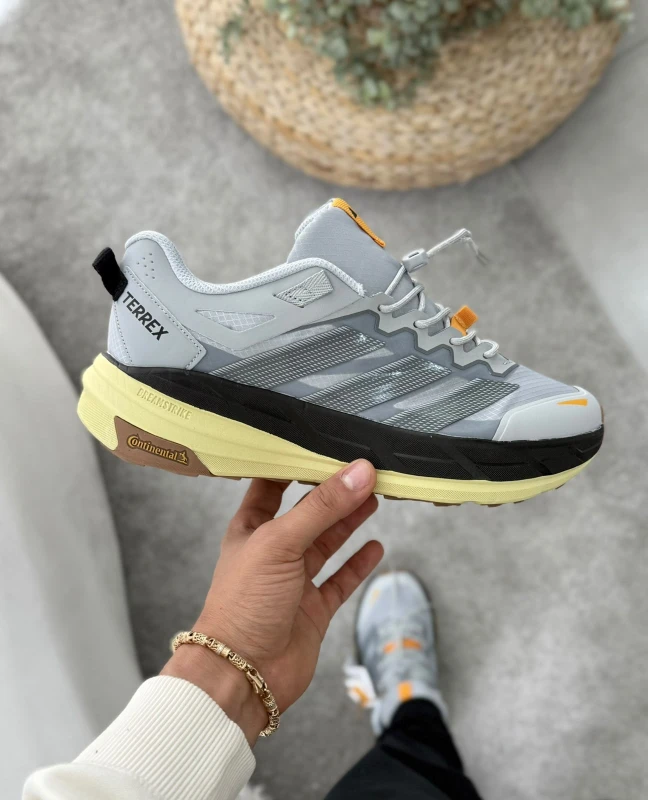adidas Terrex Soulstride Flow Grey / Pulse Yellow