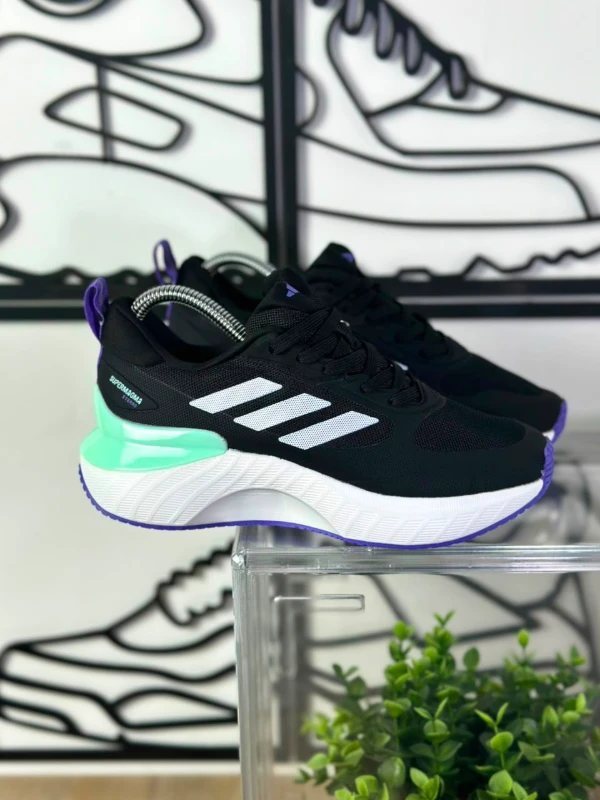 Adidas Supermagma Eterne Black White Mint Purple