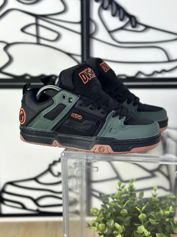 DVS Comanche Black Olive Orange Gum