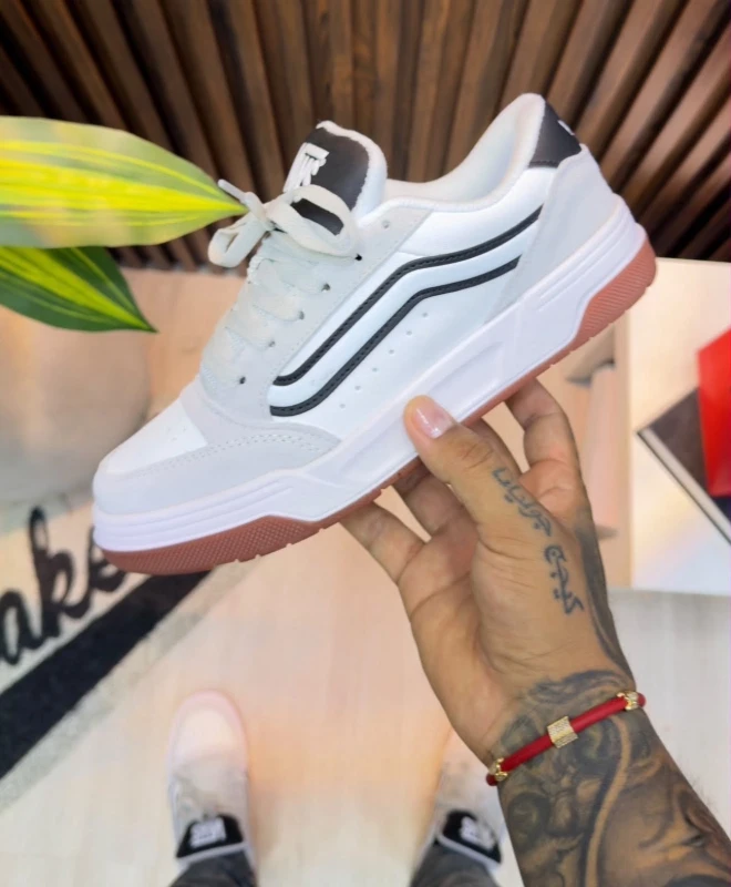 Vans Hylane White Grey Black