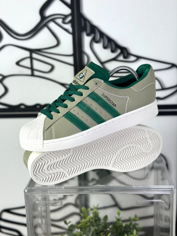 Adidas Superstar Olive Green