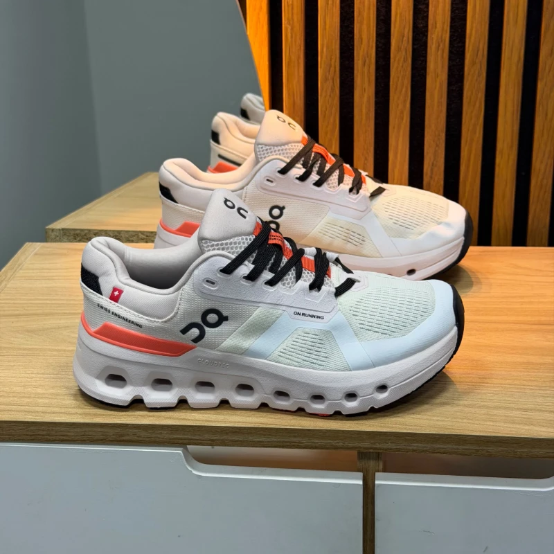 On Cloudsurfer Trail Ivory / Flame