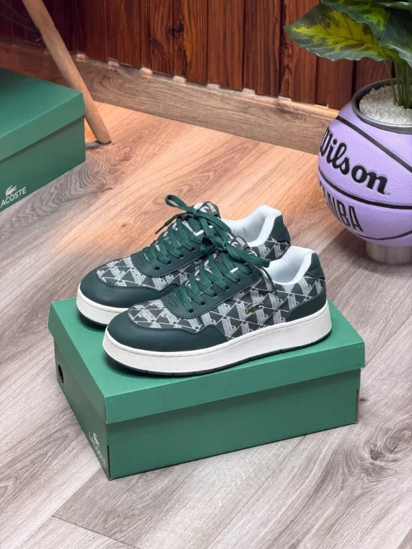 Lacoste Court Zero Monogram Dark Green