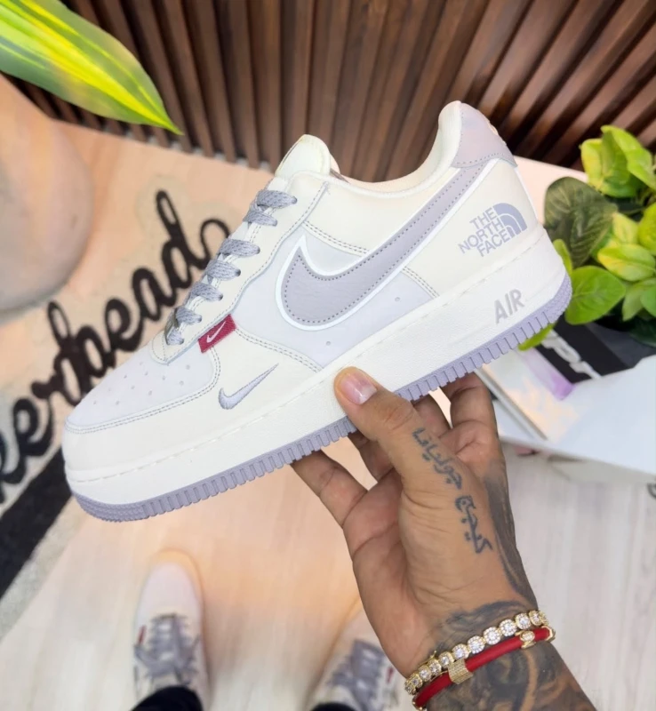 Nike Air Force 1 Low x The North Face Sail Grey