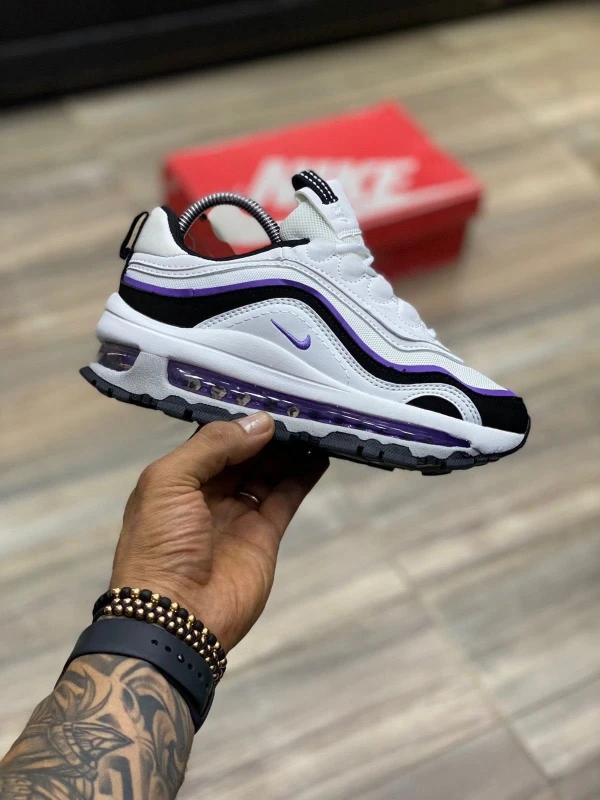 Nike Air Max 97 White Black Persian Violet