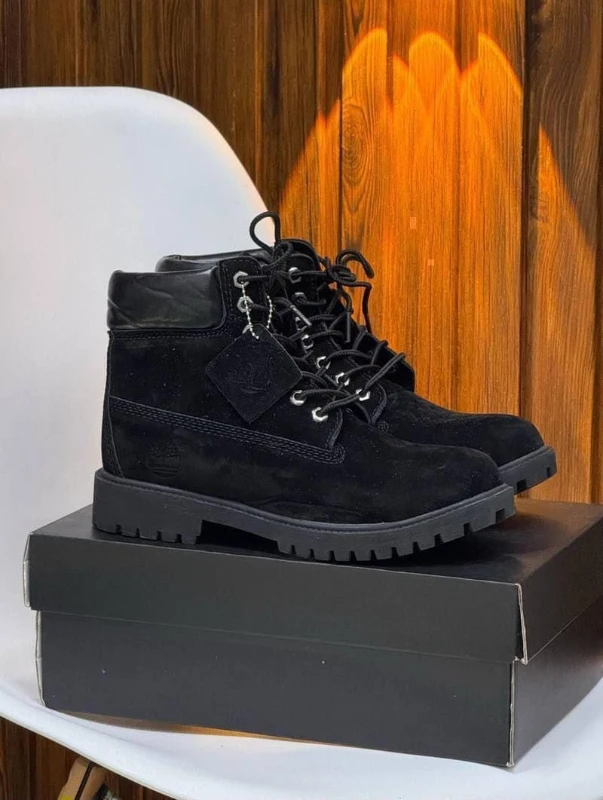 Timberland 6-Inch Premium Boot Black Nubuck
