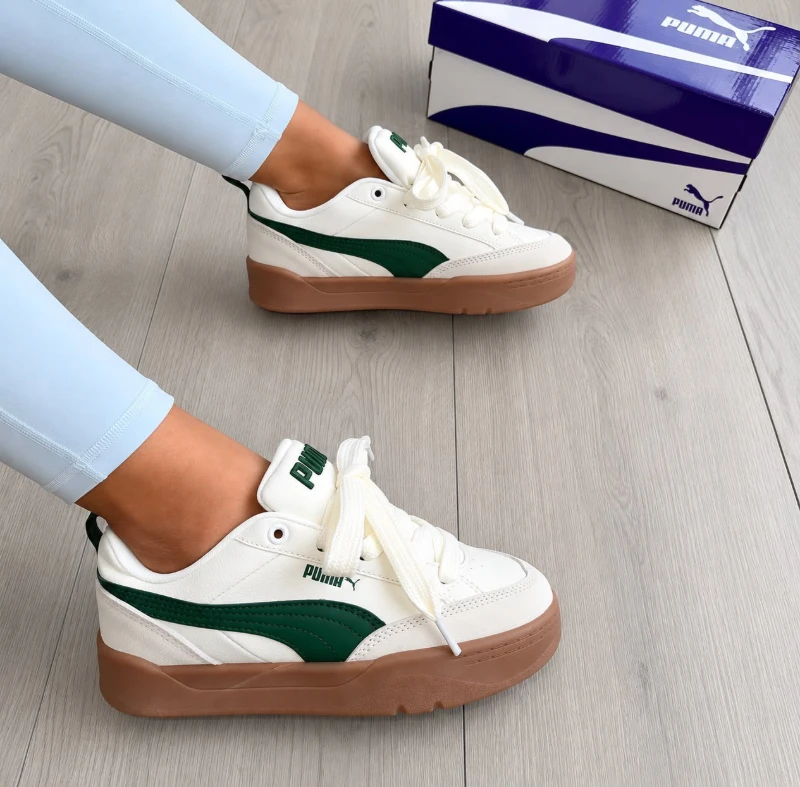 Puma Park Lifestyle OG White Alpine Green Gum