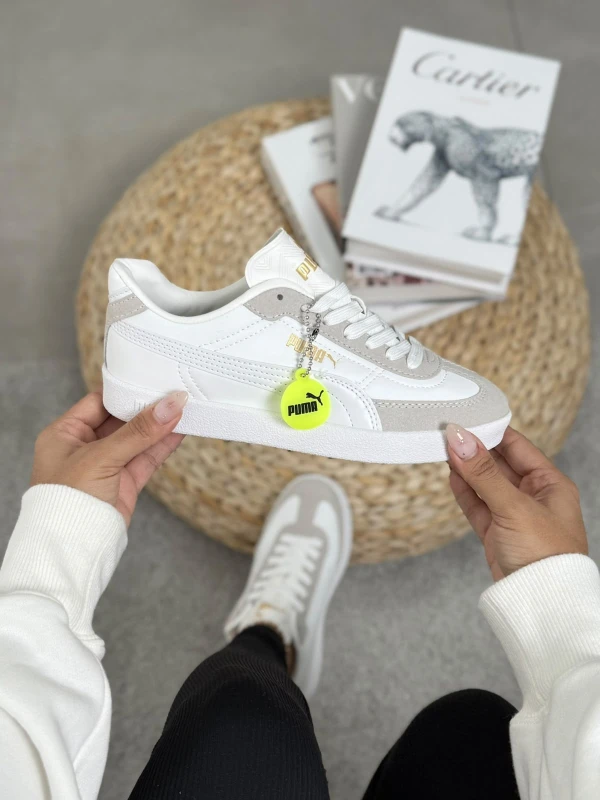 Puma Club II Era White Vapor Gray Gold