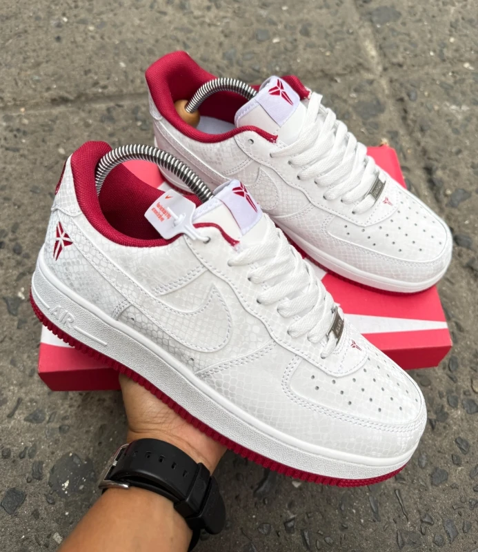 Nike Air Force 1 Low x Kobe Bryant White Varsity Red