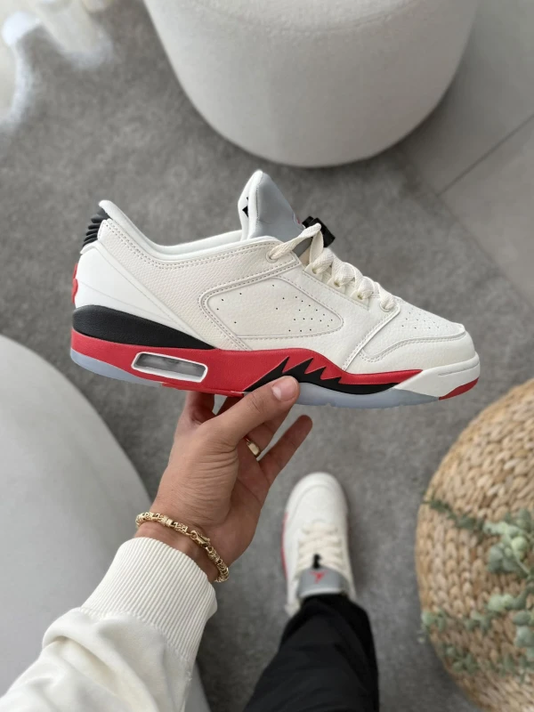 Air Jordan 5 Retro Low Fire Red White