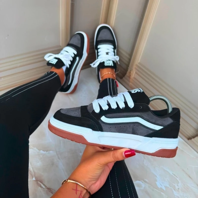 Vans Knu Skool Black Dark Grey Gum