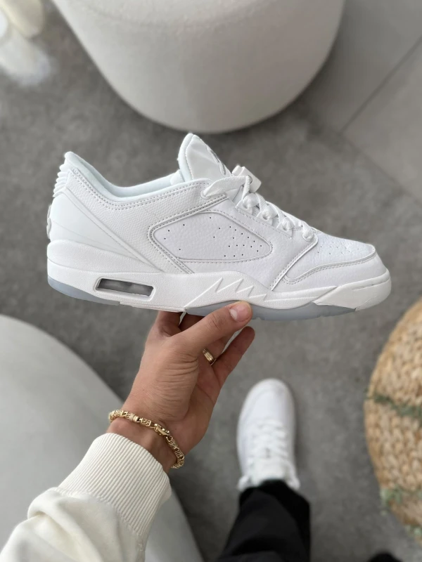 Air Jordan Sixty Plus Low White Pure Platinum Metallic Silver