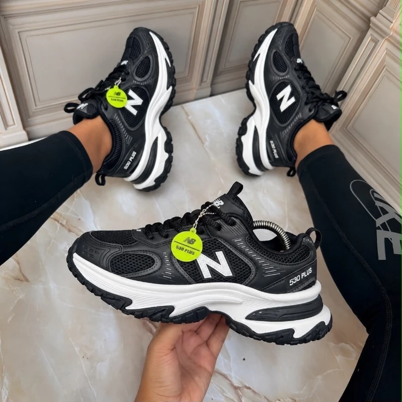 New Balance 530 Plus Black White