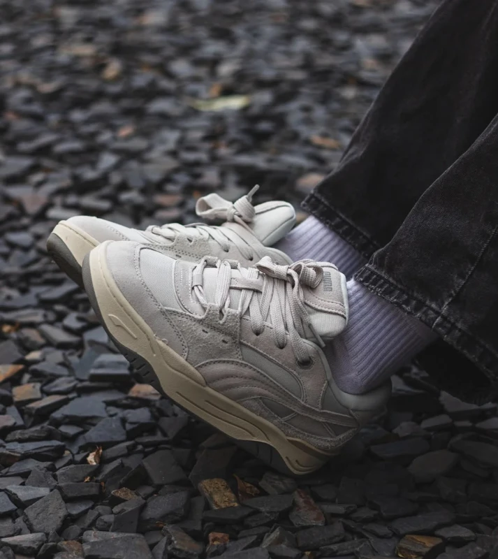 PUMA-180 Grey Suede