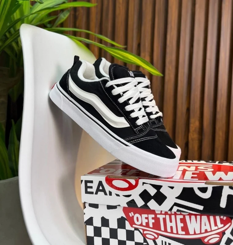 Vans Knu Skool VR3 LX x Imran Potato Black White