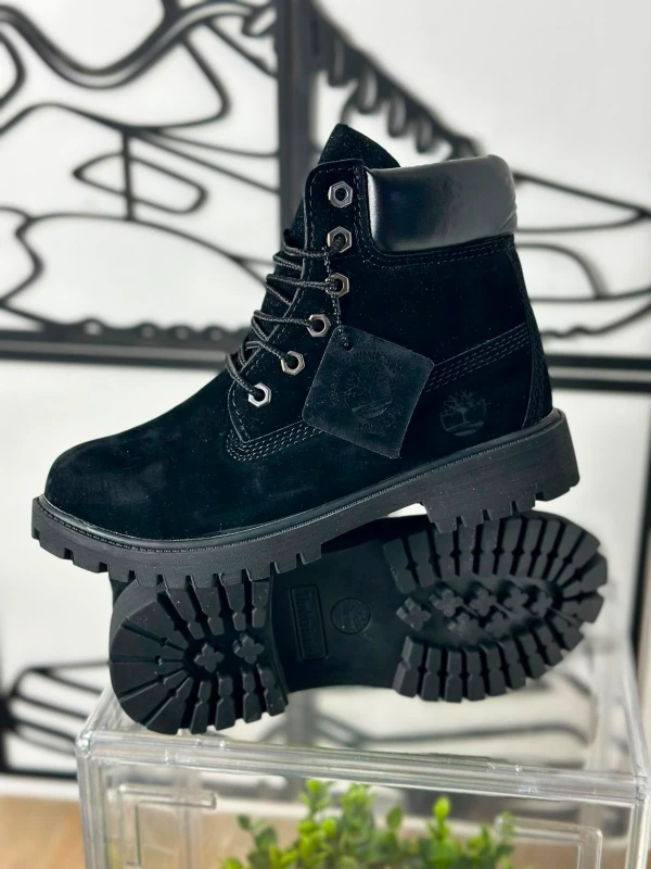 Timberland 6-Inch Premium Boot Black Nubuck