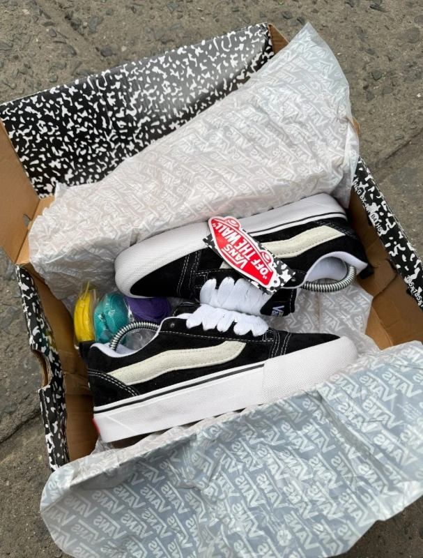 Vans Knu Skool VR3 LX x Imran Potato Black White